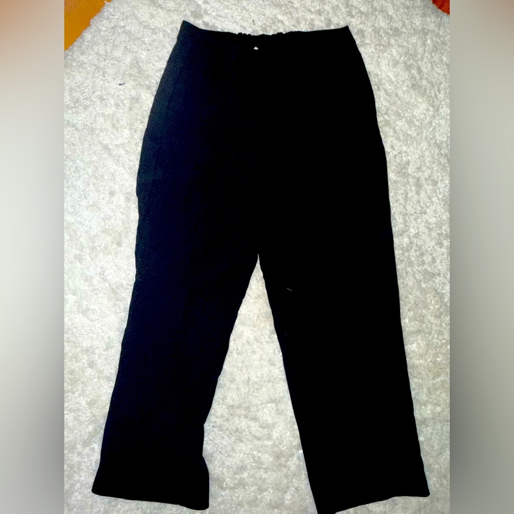 Old Navy Black Straight Leg Trousers